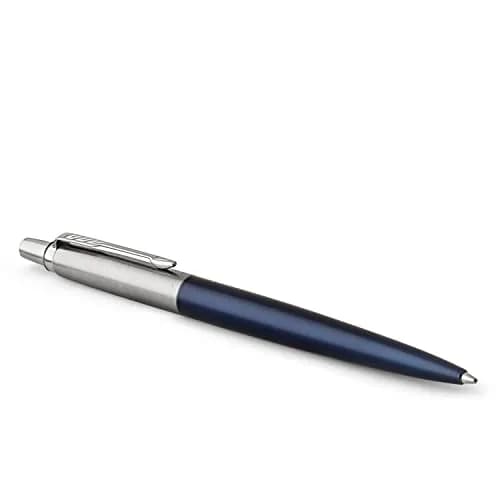Parker Jotter Ballpoint Pen Royal Blue | Medium Point Blue Ink Gift Box (1953186) | Iconic Design thumbnail 1