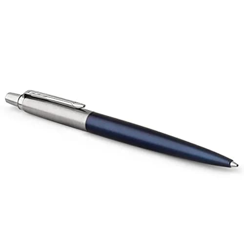 Parker Jotter Ballpoint Pen Royal Blue | Medium Point Blue Ink Gift Box (1953186) | Iconic Design thumbnail 4