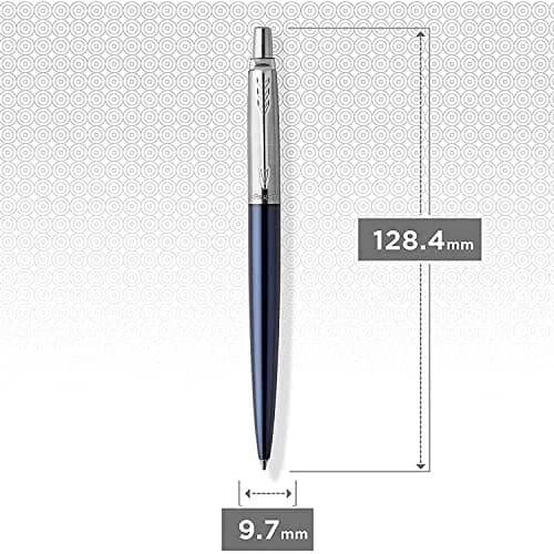 Parker Jotter Ballpoint Pen Royal Blue | Medium Point Blue Ink Gift Box (1953186) | Iconic Design thumbnail 8
