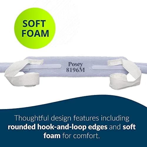Posey 8196M Trach Tube Secure Tie, Medium Size, Pack of 12 | Secure Fit for Tracheostomy Care thumbnail 2
