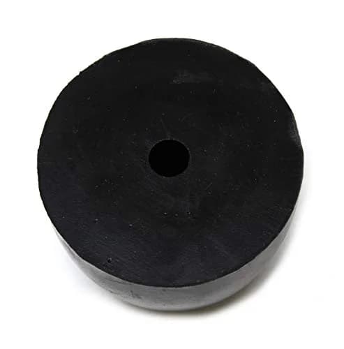 JSP Manufacturing 2" Rubber Cone Stop Bumper for Cargo Trailer Ramp Door | Heavy Duty Automotive Grade Rubber thumbnail 2
