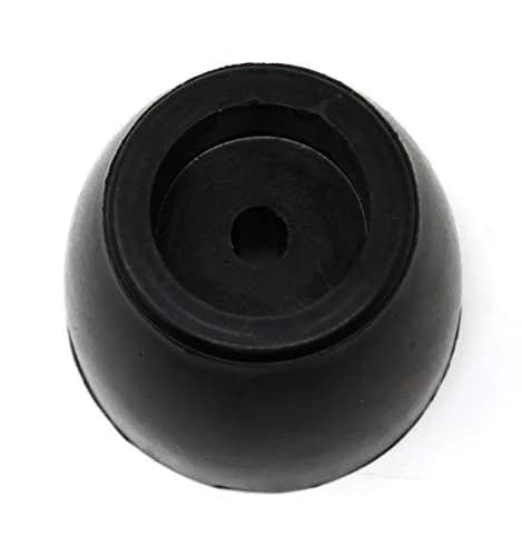 JSP Manufacturing 2" Rubber Cone Stop Bumper for Cargo Trailer Ramp Door | Heavy Duty Automotive Grade Rubber thumbnail 3