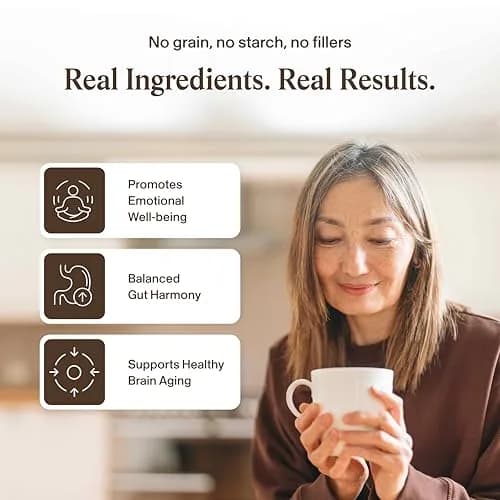 Real Mushrooms Lion's Mane Extract Powder 60 Servings | Organic Adaptogen for Focus & Clarity thumbnail 4