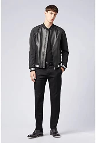 Boss Pallas Short Sleeve Polo Shirt in Black | Moisture-Wicking, Odor-Control, Regular Fit thumbnail 2