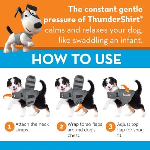 Thundershirt Dog Anxiety Vest Small Fuchsia Sport | Vet-Recommended Calming Pressure Technology thumbnail 5