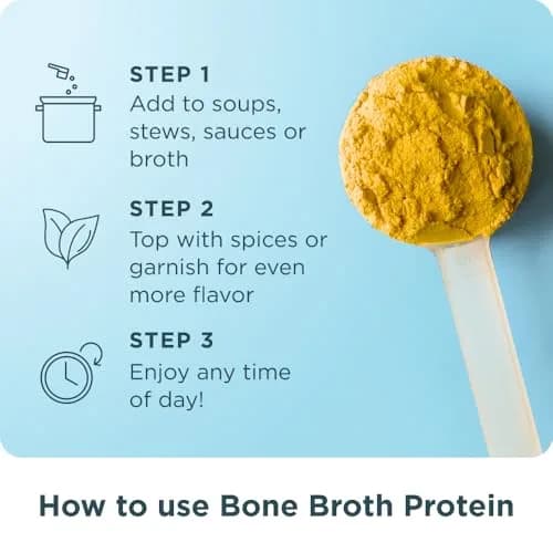 Ancient Nutrition Bone Broth Protein Powder, Savory Turmeric | Supports Joint & Gut Health thumbnail 8