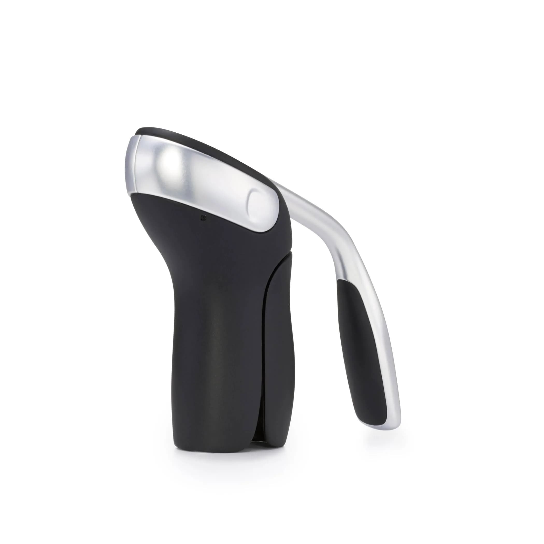 OXO Steel Vertical Lever Corkscrew with Removable Foil Cutter, Wine Opener | Effortless Bottle Opening (70-120 chars) - main product image