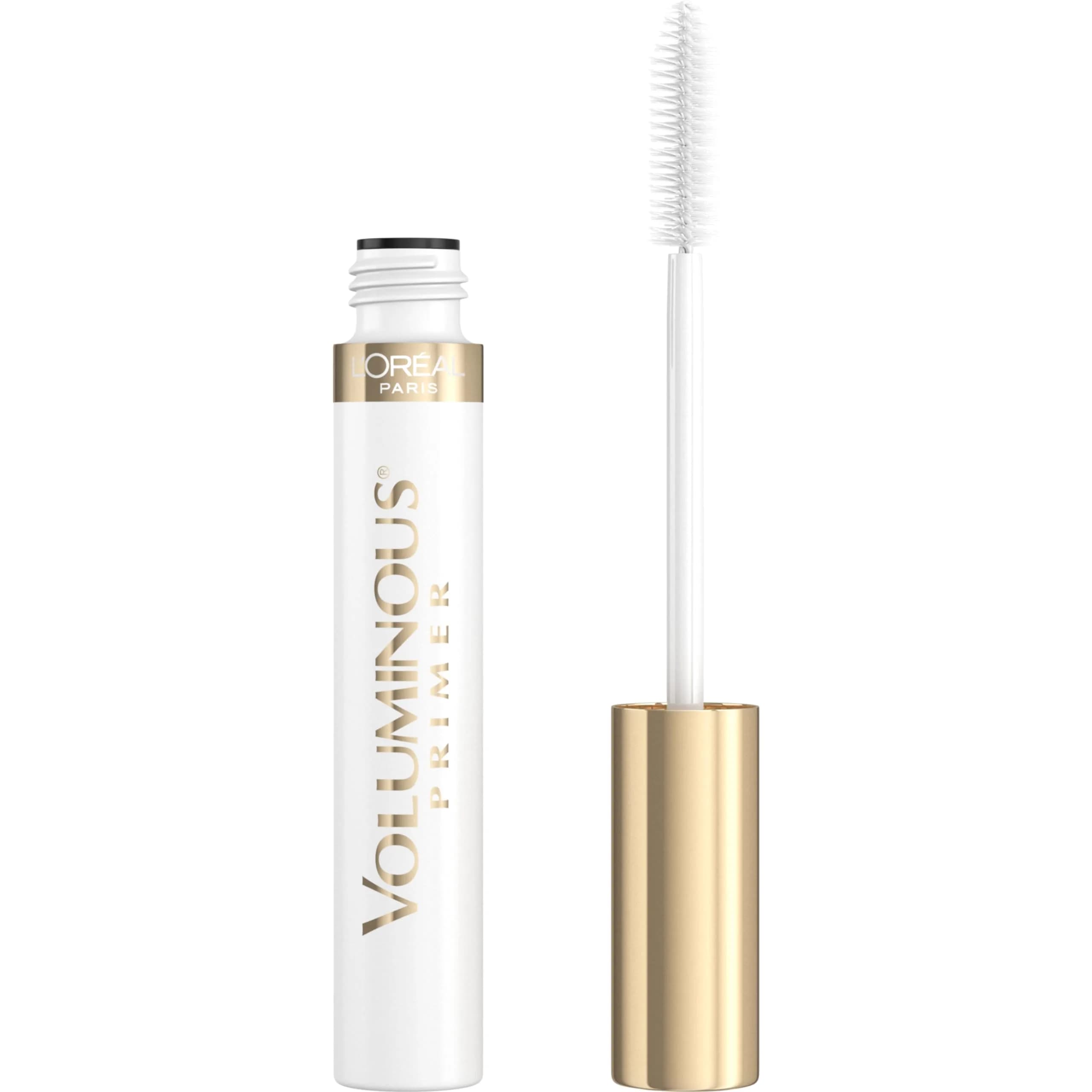 L'Oreal Paris Voluminous Lash Boosting Conditioning Primer Mascara White Primer 7.3ml (0.24 Fl Oz) | Boosts Lashes for Fuller Look