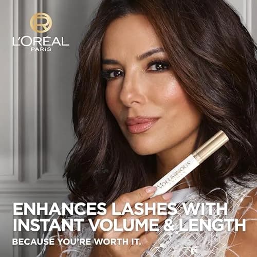 L'Oreal Paris Voluminous Lash Boosting Conditioning Primer Mascara White Primer 7.3ml (0.24 Fl Oz) | Boosts Lashes for Fuller Look thumbnail 3