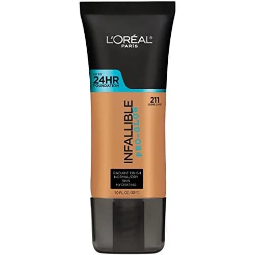 L'Oreal Paris Infallible Pro Glow Foundation 1 fl oz | Hydrating, Longwear, SPF 24 thumbnail 1