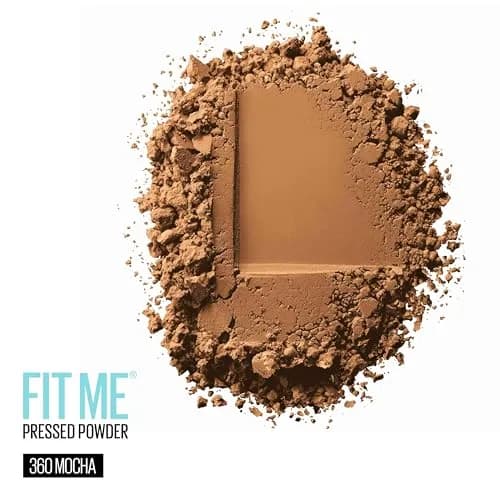 Maybelline Fit Me Matte + Poreless Pressed Powder, Mocha, 8.23 g (0.29 Oz) | Oily Skin Shine Control thumbnail 2