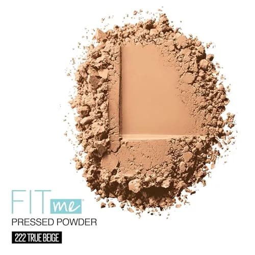 Maybelline Fit Me Matte + Poreless Pressed Powder, 222 True Beige, 8g (0.29 Oz) | Controls Shine thumbnail 2