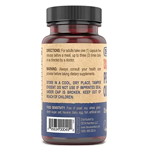 DEVA Vegan Peppermint Oil with Orange & Coconut Oil, 90 Capsules | Delayed Release, Pure & Organic thumbnail 4