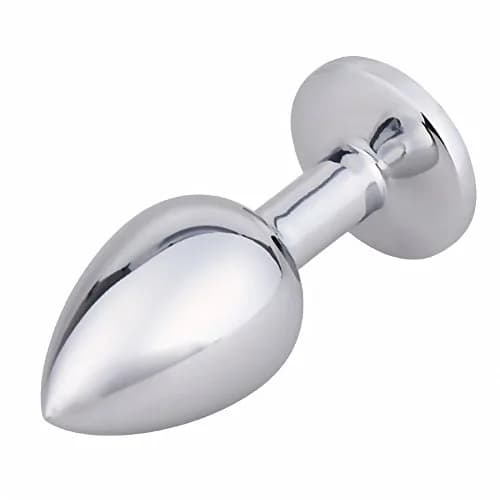 Akstore 3 Pcs Fetish Anal Butt Plug Red | Metal, Tapered, Discreet Size Set thumbnail 5