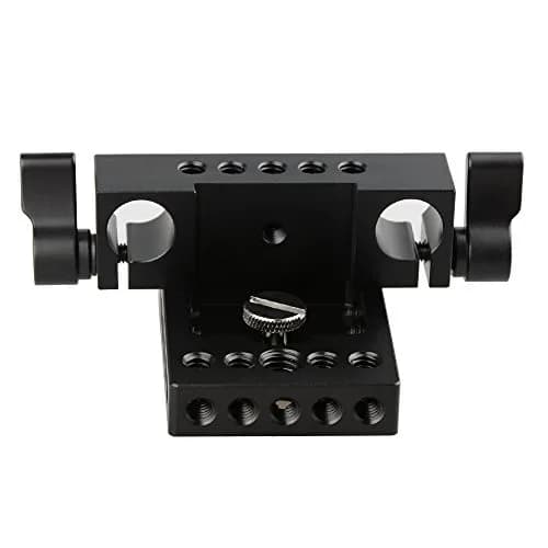 CAMVATE Camera Baseplate with 15mm Railblock & 1/4"-20 Screw | 18.3 cm (7.2 in) Length thumbnail 7