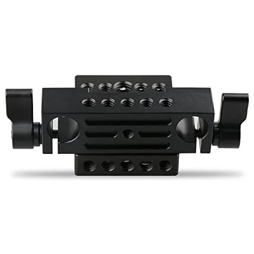 CAMVATE Camera Baseplate with 15mm Railblock & 1/4"-20 Screw | 18.3 cm (7.2 in) Length thumbnail 8