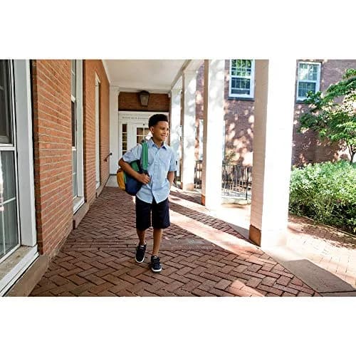 French Toast Boys' Short Sleeve Classic Poplin Dress Shirt Light Blue 16 | Breathable, Wrinkle-Free School Essential thumbnail 2