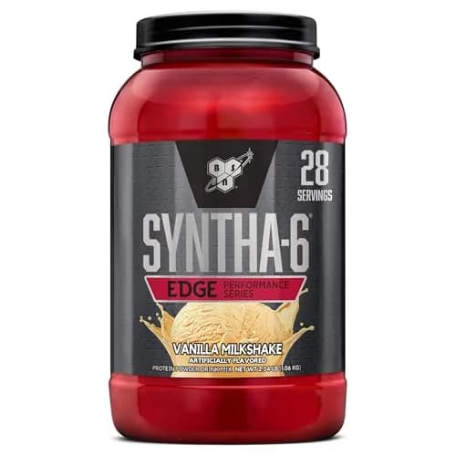 BSN Syntha-6 Edge Protein Powder Vanilla Milkshake 1.06 kg (2.34 lb) | 24g Protein Matrix for Muscle Recovery thumbnail 1