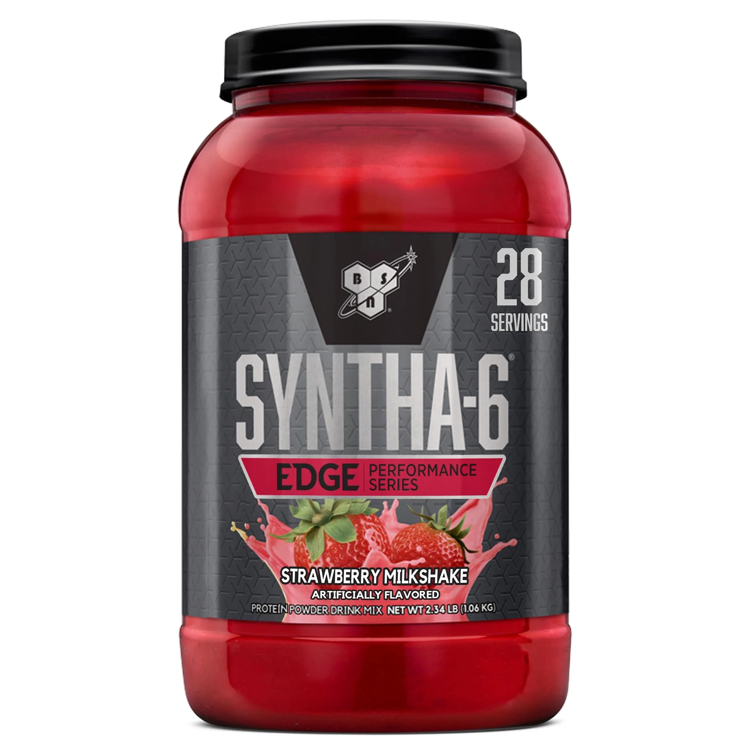 BSN STRAWBERRY MILKSHAKE protein powder tub Other 28 servings