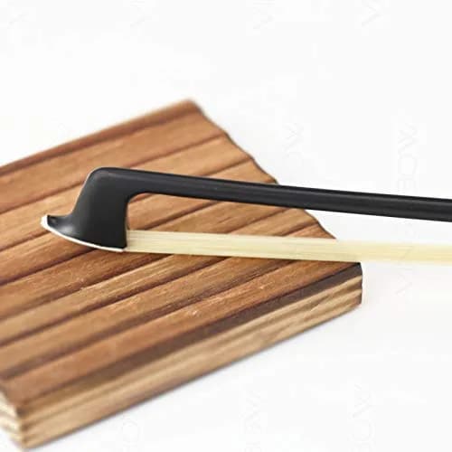 VINGOBOW 1/8 Size Carbon Fiber Violin Bow with Mongolian Horsehair | Straight Stick, Balanced Tone, 52cm (20.5in) thumbnail 4