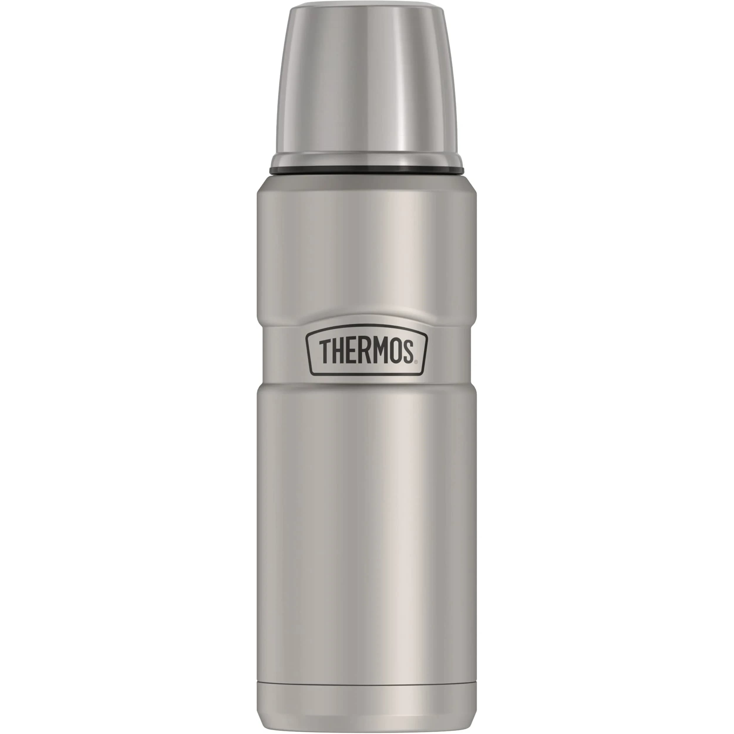 THERMOS Stainless King Compact Bottle 591ml (16 Ounce) | Keeps Drinks Hot 18 Hrs, Cold 24 Hrs - main product image