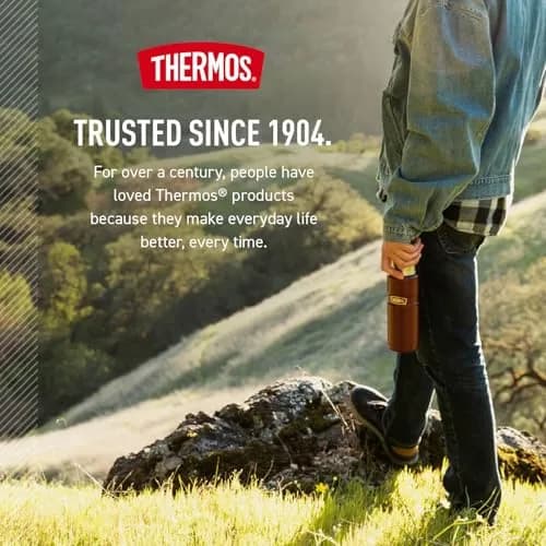 THERMOS Stainless King Compact Bottle 591ml (16 Ounce) | Keeps Drinks Hot 18 Hrs, Cold 24 Hrs thumbnail 8