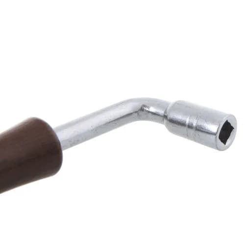 Onwon L-shape Piano Tuner Spanner Professional Wrench Square Shape Tip Tuning Hammer Tool | 0.65cm (0.26in) Bore thumbnail 7