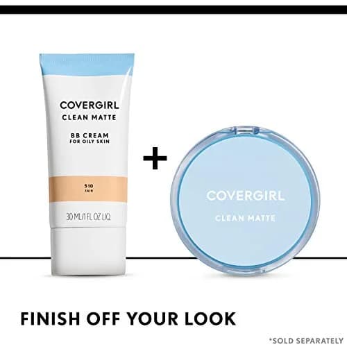 COVERGIRL Clean Matte BB Cream Light - 520 29.57ml (1 Fl Oz) | Oil-Free Matte Finish for Sensitive Skin thumbnail 7