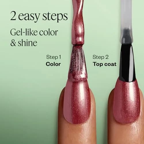 Essie Gel Couture 2-Step Longwear Nail Polish - First View, Blue | 14 Days Gel Shine thumbnail 4