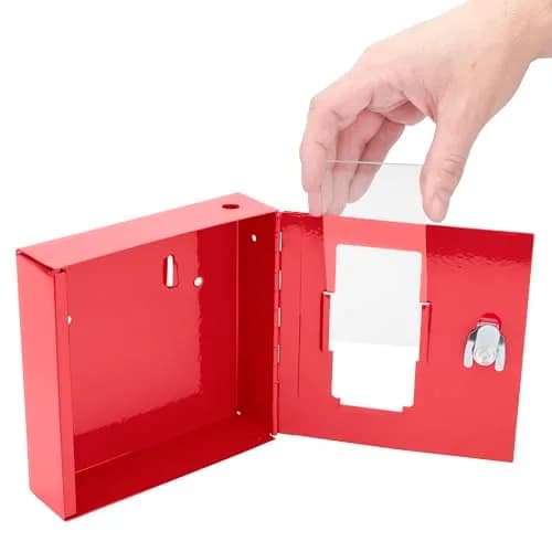 Barska Glass Replacement Piece for Breakable Key Box AX11826 (3 Pieces) | 5.84cm x 15.75cm thumbnail 3