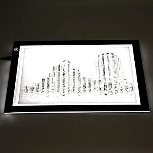 ME456 A4 LED Light Box 36 cm (14") Light Pad with USB Power | Flicker-Free Tracing Table for Artists thumbnail 8