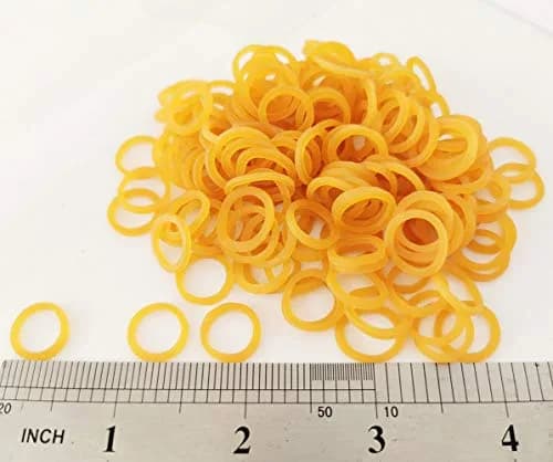 PET SHOW 1000pcs (0.11 lb) Bulk Dog Rubber Bands for Hair Grooming | Strong Hold for Top Knots thumbnail 3