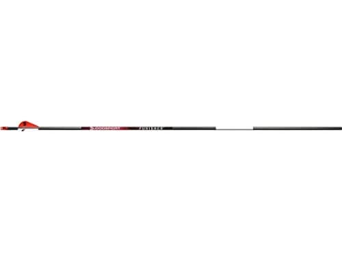 Bloodsport Punisher Arrow 31" | Durable Carbon Fletched Hunting Arrow for Compound Bow, 350 Spine, Black thumbnail 1