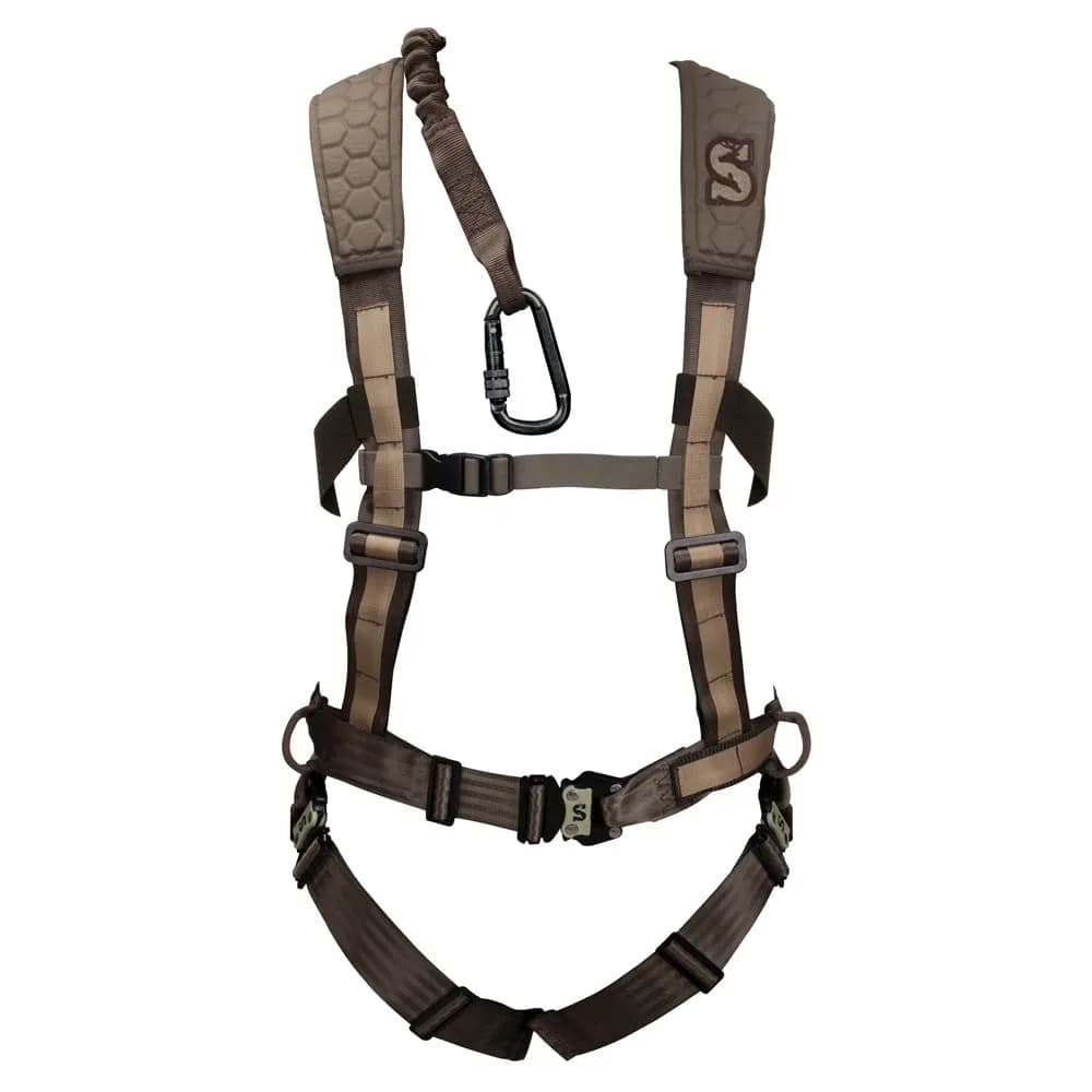 Summit Treestands Pro Safety Harness Medium Green | Military-Inspired MOLLE System - main product image