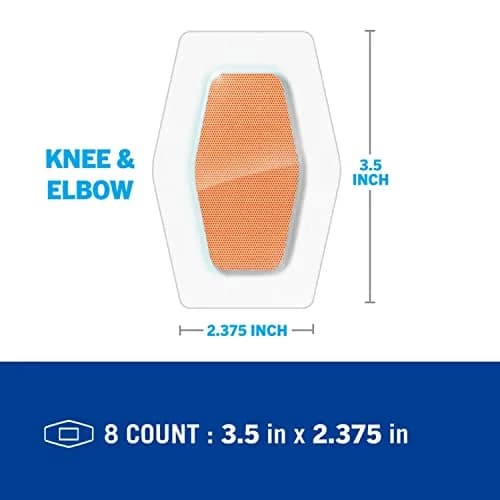 Nexcare Waterproof Clear Bandages for Knee and Elbow, 192 Count (24 Packs of 8) | Stays On in Water, Protects Wounds thumbnail 3