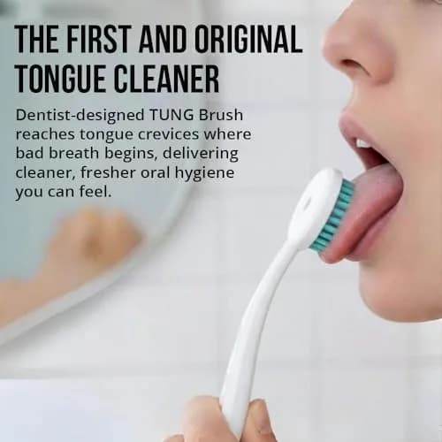 Peak Essentials Tung Tongue Gel Fresh Mint 4 Pack (136g / 4.8oz) | Dentist-Designed for Bad Breath Odors thumbnail 2
