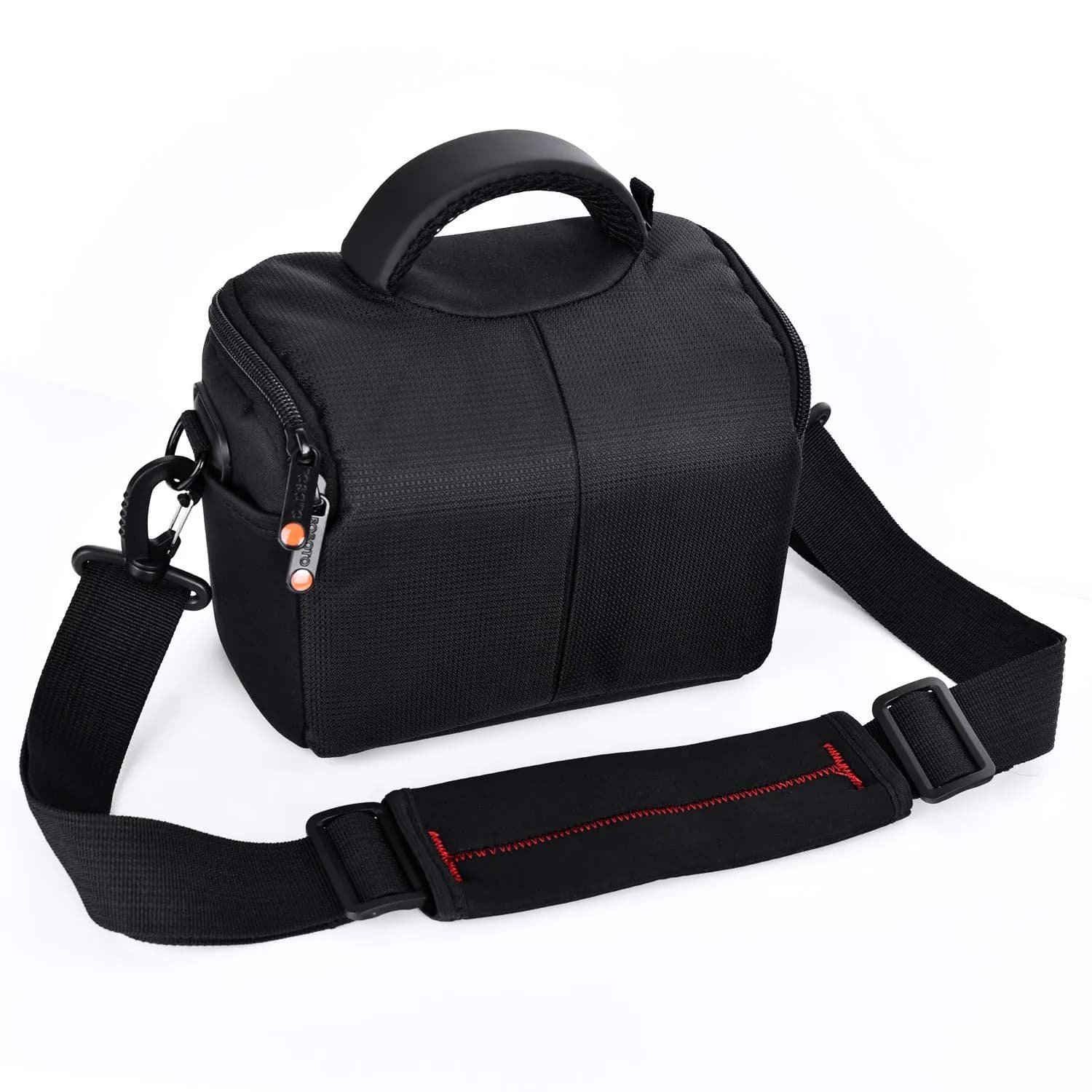 FOSOTO Waterproof Crossbody Camera Bag for Canon Nikon Sony DSLR Mirrorless Camera | 200x150x110mm (7.8x5.9x4.3 in) - main product image
