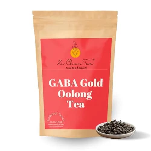 Zi Chun Tea GABA Oolong Loose Leaf Tea 100g (3.5 oz) | Taiwanese Oolong with Honey & Toasted Grain Notes thumbnail 1