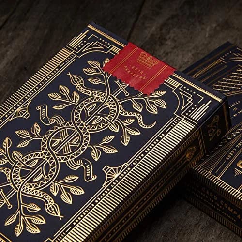 theory11 Monarch Playing Cards Blue - Navy Collector Style Poker Deck | FSC-Certified Paper thumbnail 3