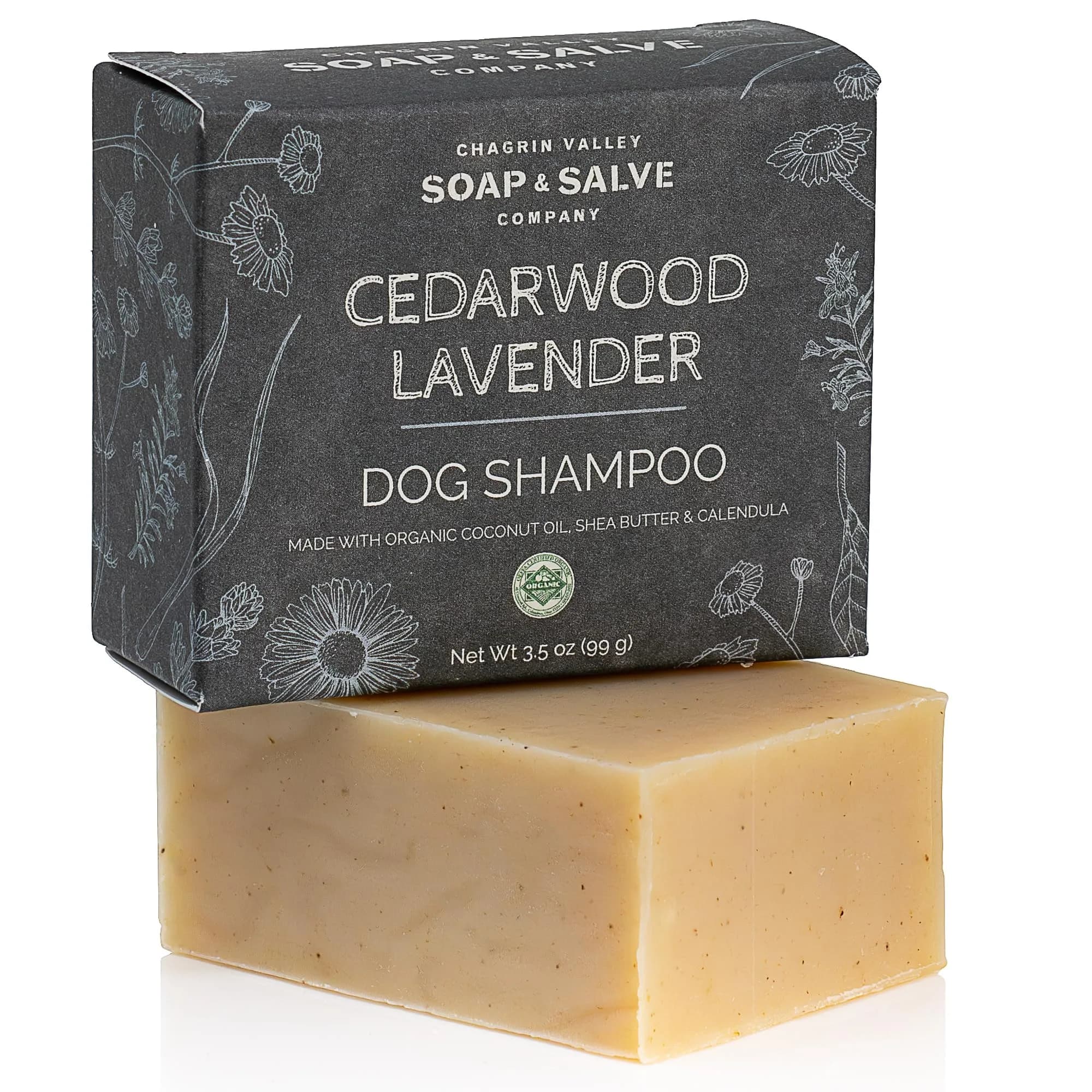 Chagrin Valley Soap & Salve Organic Dog Shampoo & Conditioner 3.8 oz | Itchy Skin Relief & Puppy Care - main product image