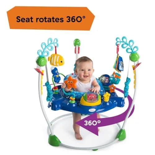Baby Einstein Neptune's Ocean Discovery Activity Jumper Activity Center | 86.36cm (34 Inch) Height Adjustable thumbnail 4