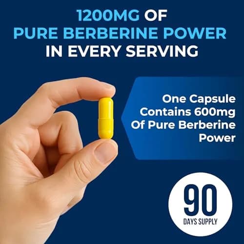 We Like Vitamins NSF Certified Berberine Supplement 1200mg | Supports Metabolic Health thumbnail 5