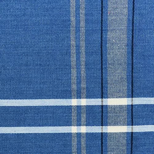 DII French Stripe Farmhouse Style Round Tablecloth 70 Inches | Elegant Cotton Cover for Dining thumbnail 2