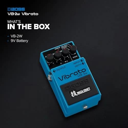 BOSS VB-2W Vibrato | Premium Waza Craft Guitar Effect Pedal with Analog Circuitry | True Reproduction of the Legendary BOSS VB-2 Vibrato thumbnail 2