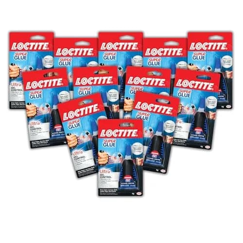 Loctite Super Glue Ultra Gel Control Clear 20.16ml (0.68 fl oz) | Rubber-Toughened Instant Adhesive for Tough Repairs thumbnail 1