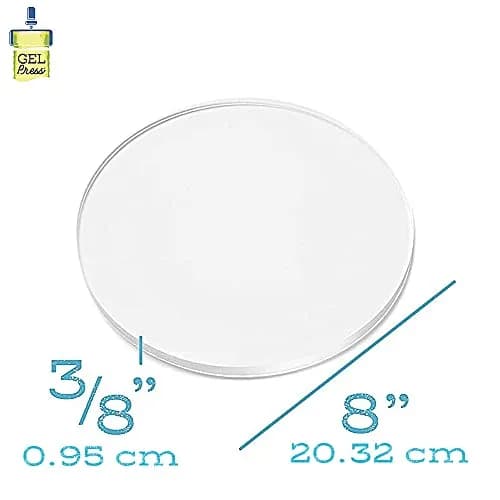 Gel Press 10806-8 Gel Circle 8" | Durable Reusable Art Craft Kit thumbnail 2