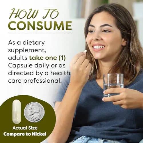 Best Naturals L-Tyrosine 500 mg 90 Capsules | Supports Brain & Mood thumbnail 3