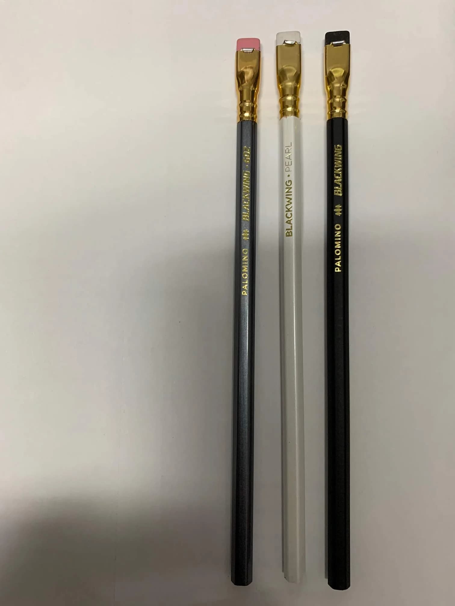Blackwing Palomino 3-Pencil Set (Original, 602, Pearl) | Graphite Pencils for Writing & Sketching - main product image