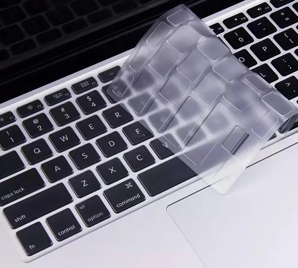 CaseBuy Ultra Thin Clear Keyboard Cover for MacBook Air 13/Pro 13/Pro 15 | Ultra Transparent & Dustproof - main product image