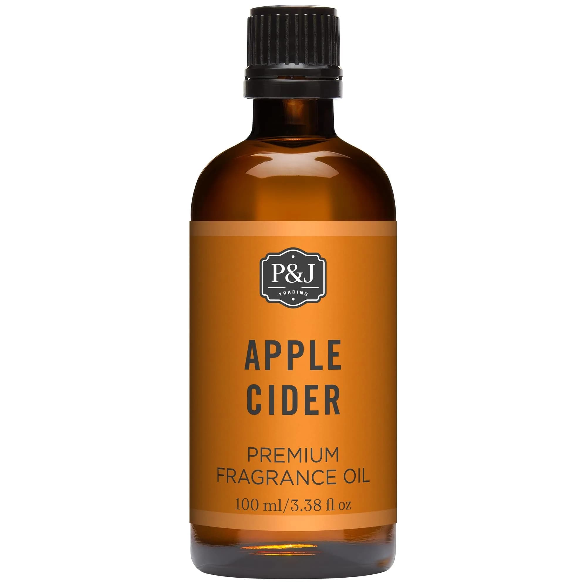 P&J Trading Apple Cider Fragrance Oil 100ml (3.38 Fl Oz) | Strong Scent for Candle & Soap Making — Clear